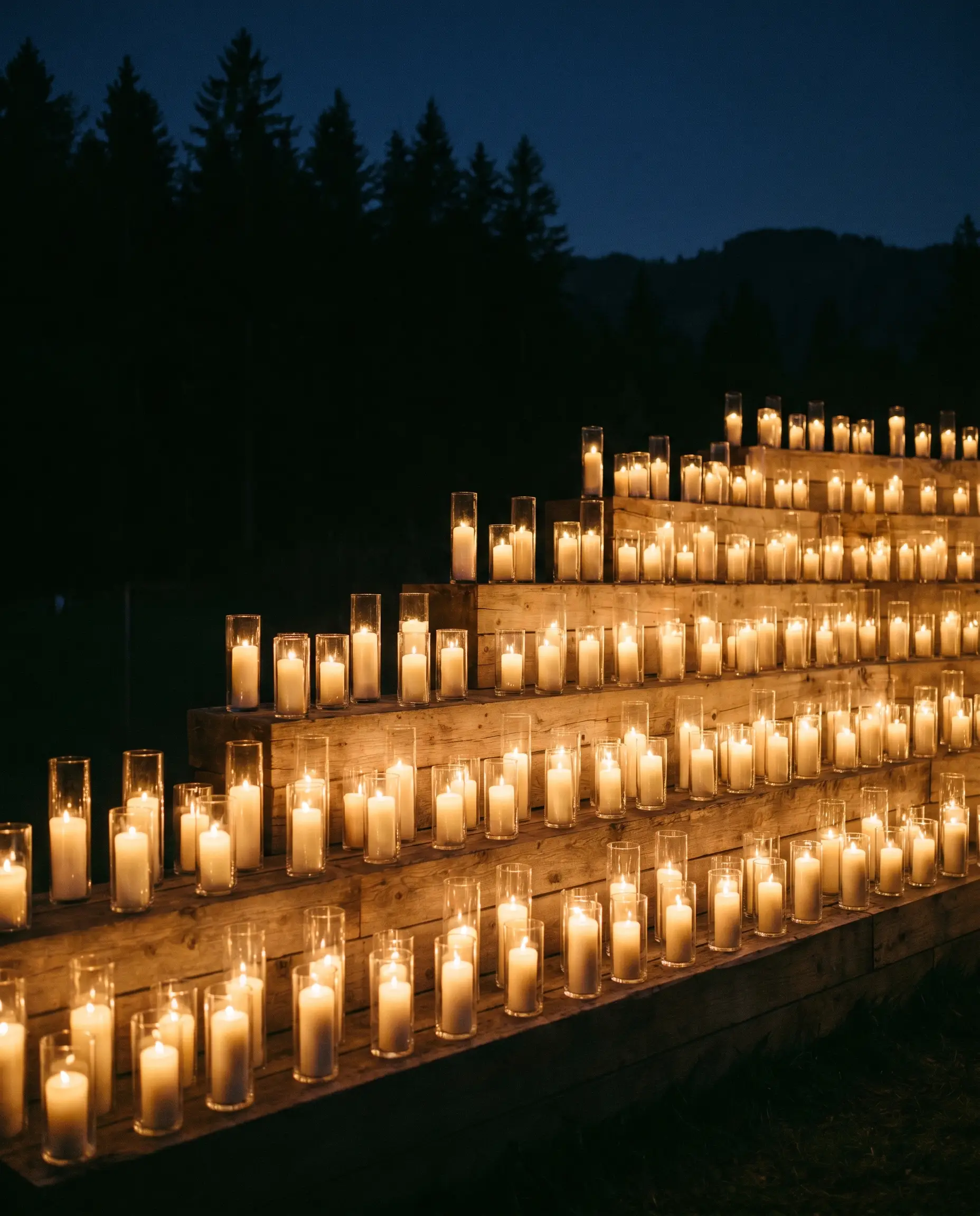 Candle Wall